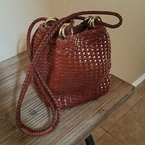 Cole Haan basket weave crossbody